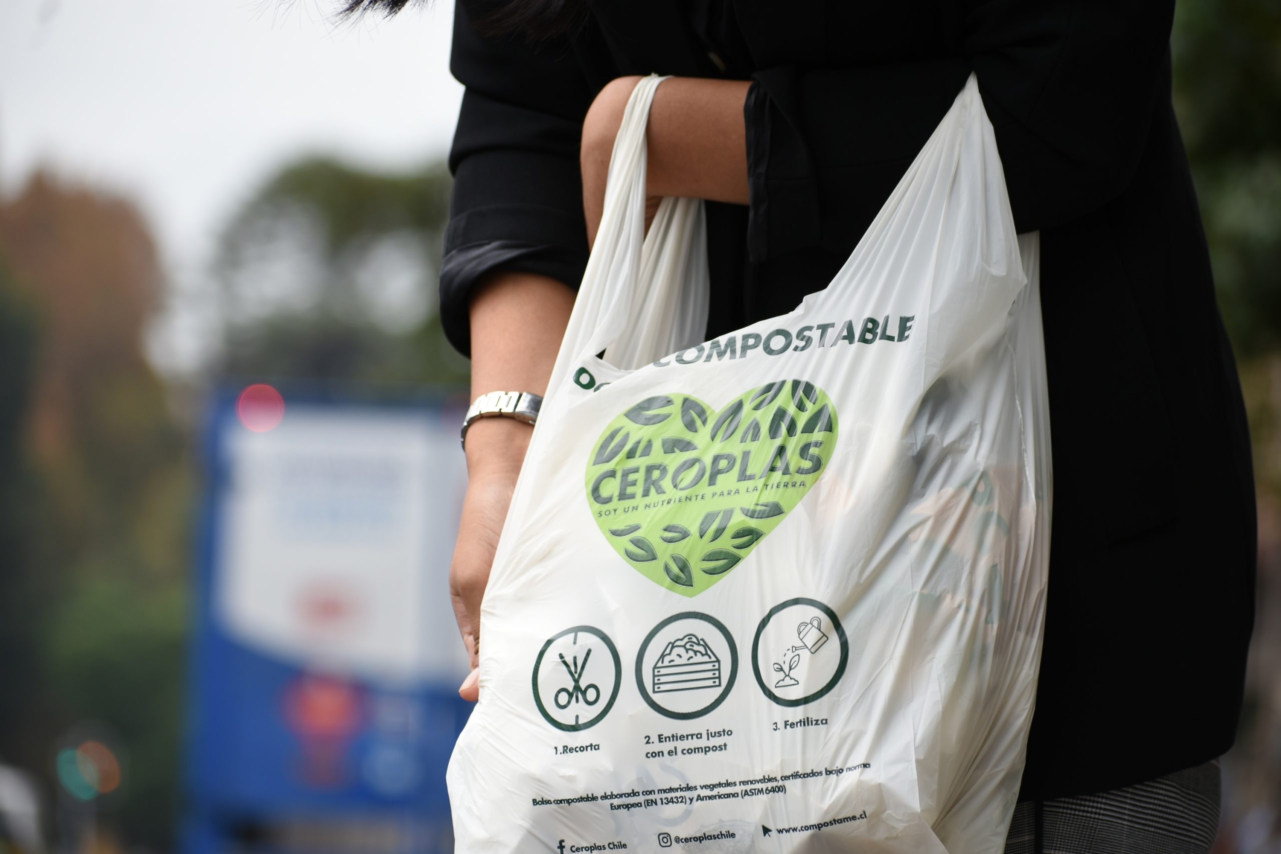 Empresa chilena inicia exportación de bolsas compostables a Perú y México -  Piensa Circular