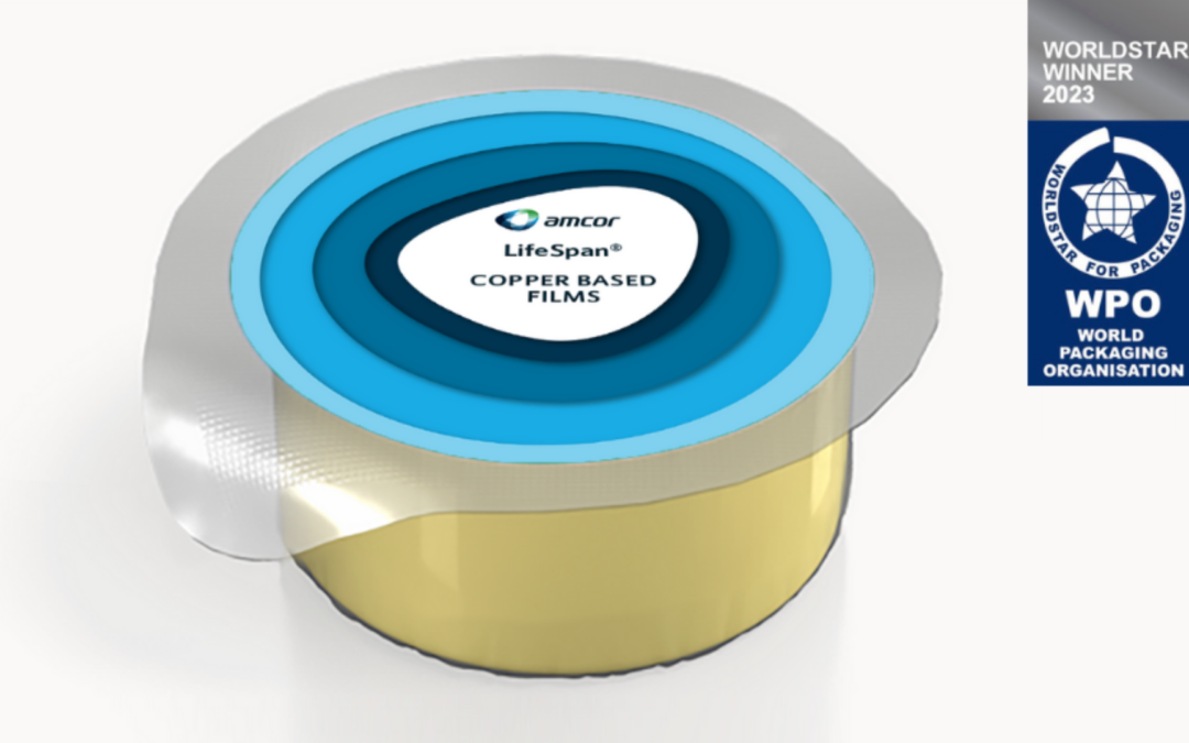 Innovador film elaborado con micropartículas de cobre creado en Chile obtuvo el World Star Global Packaging Award 2023