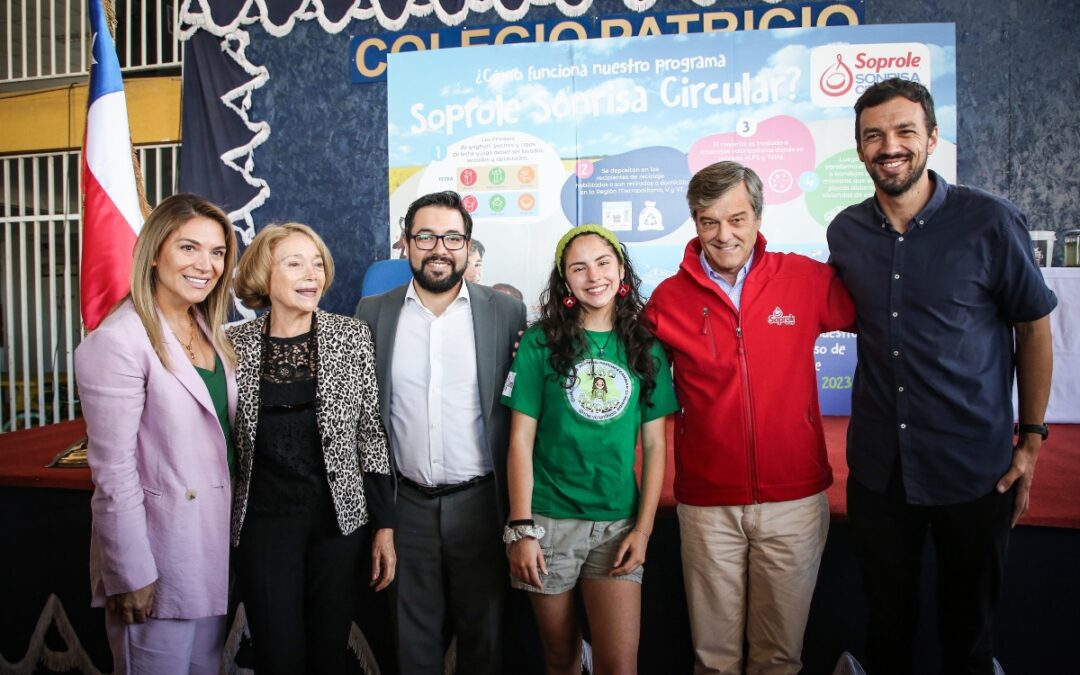 Soprole lanza iniciativa que convoca a escolares de todo Chile para reciclar más de 30 millones de envases de yoghurt, postre, jugo y leche