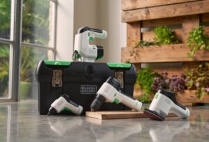 Sodimac, Herramientas inalámbricas Reviva, con plástico reciclado.