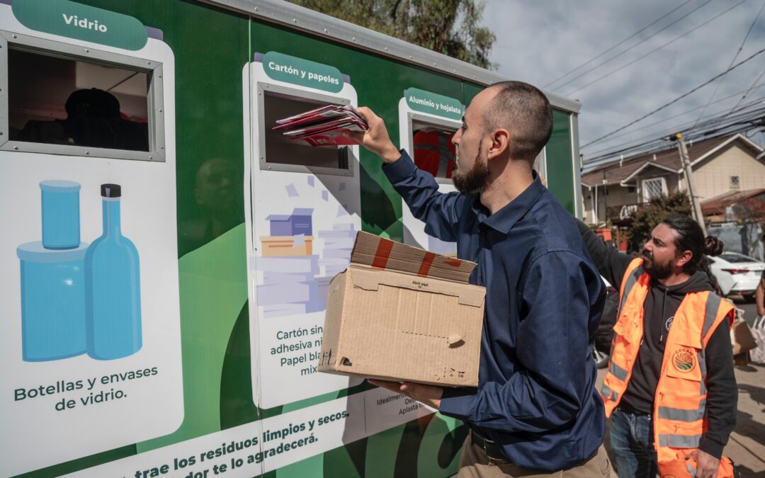 Comienzan las operaciones del Punto Verde Móvil de Natura en San Bernardo