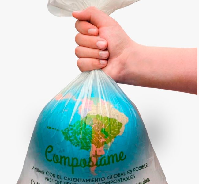 Empresa chilena presenta bolsas elaboradas a base de maíz 100% compostables